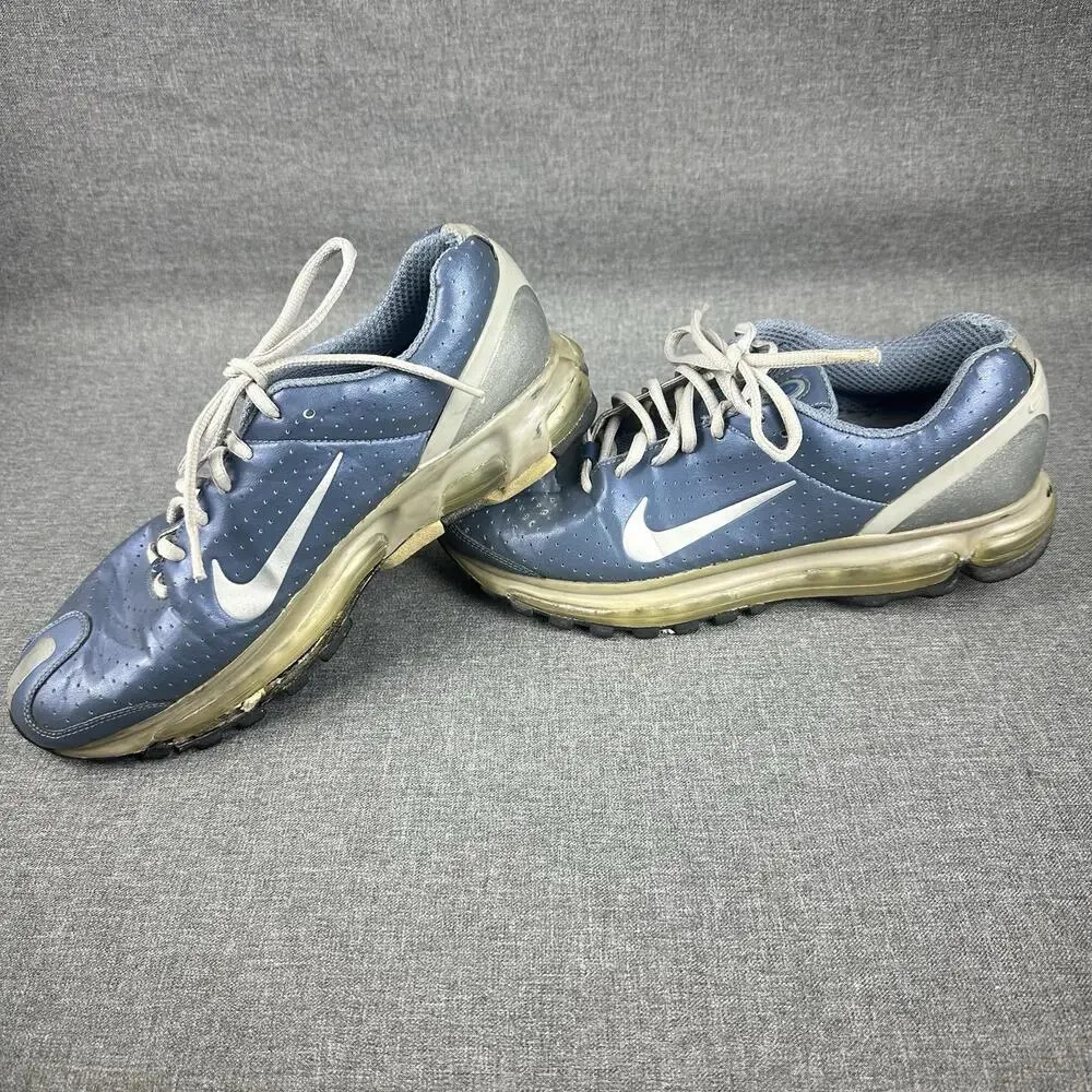 2003 Nike Air Max Women's Size 10 Obsidian/Chrome-Harbor Blue Vintage‎ Y2K